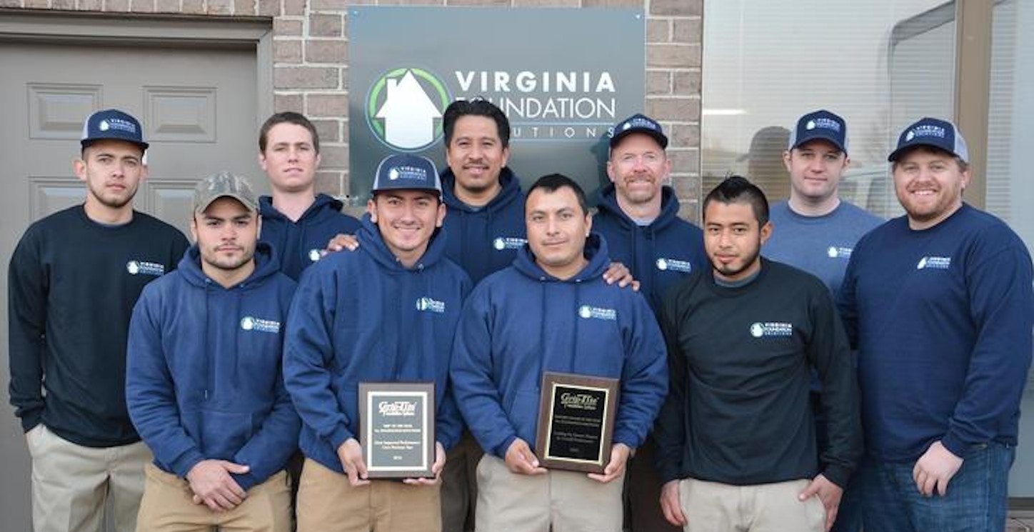 Virginia Foundation Solutions  Award Winning And Looking Good In Our Custom Ink T Shirts! T-Shirt Photo