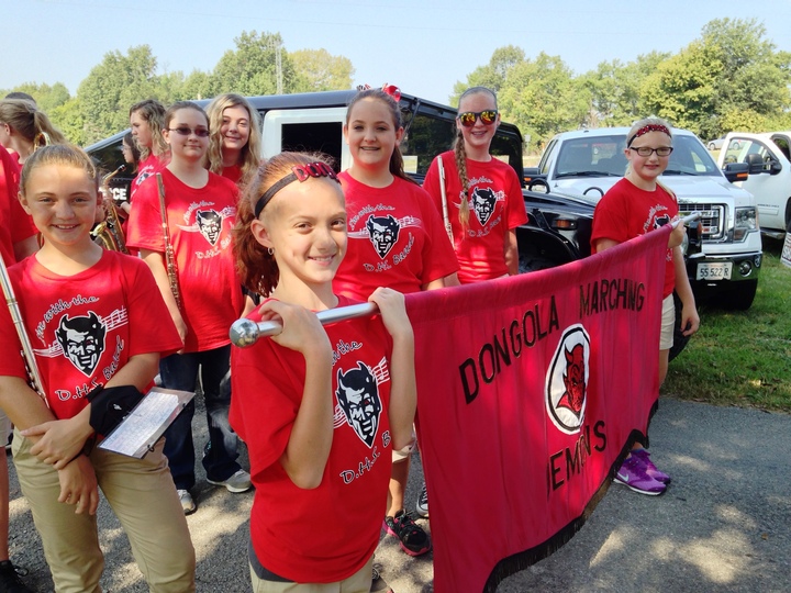 Dongola Demons Marching Band T-Shirt Photo