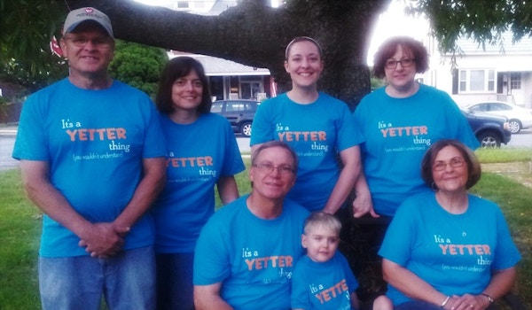 Picture of Yetter Reunion Custom T-Shirt Design Yetter Reunion T-Shirt Photo