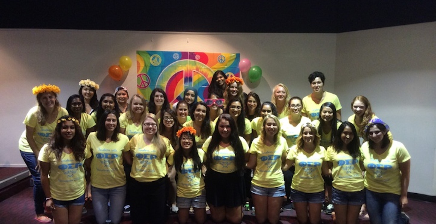 Picture of Phi Sigma Rho Fall Recruitment 2015 Custom T-Shirt Design Phi Sigma Rho Fall Recruitment 2015 T-Shirt Photo