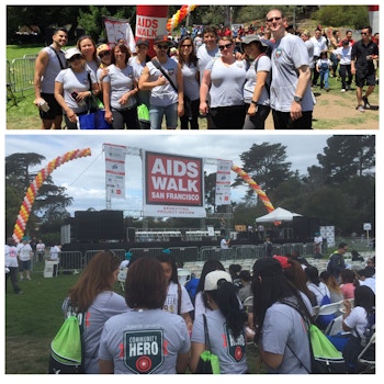 San Francisco Aids Walk 2015 T-Shirt Photo