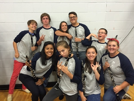 Montgomery High School Clarinets T-Shirt Photo