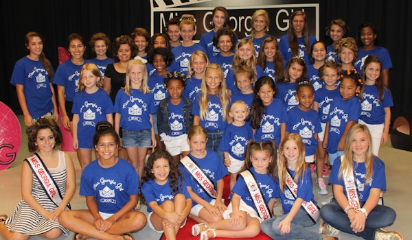 The 2015 Miss Georgia Girl Contestants   Using The Crown To Make A Difference! T-Shirt Photo