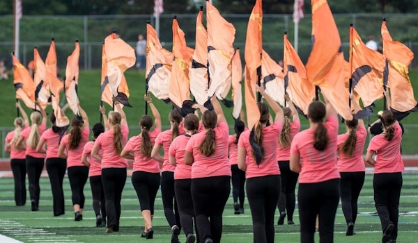 Picture of Rhs Colorguard Custom T-Shirt Design Rhs Colorguard T-Shirt Photo