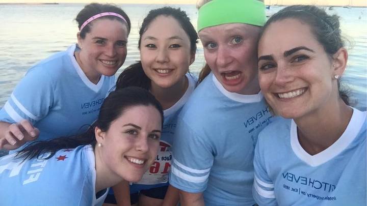 Race Judicata 2015: Lake Shore Drive Selfie T-Shirt Photo