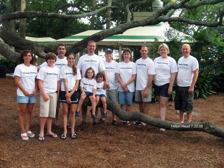 Team Owen   Hilton Head Island, Nc Summer 08 T-Shirt Photo