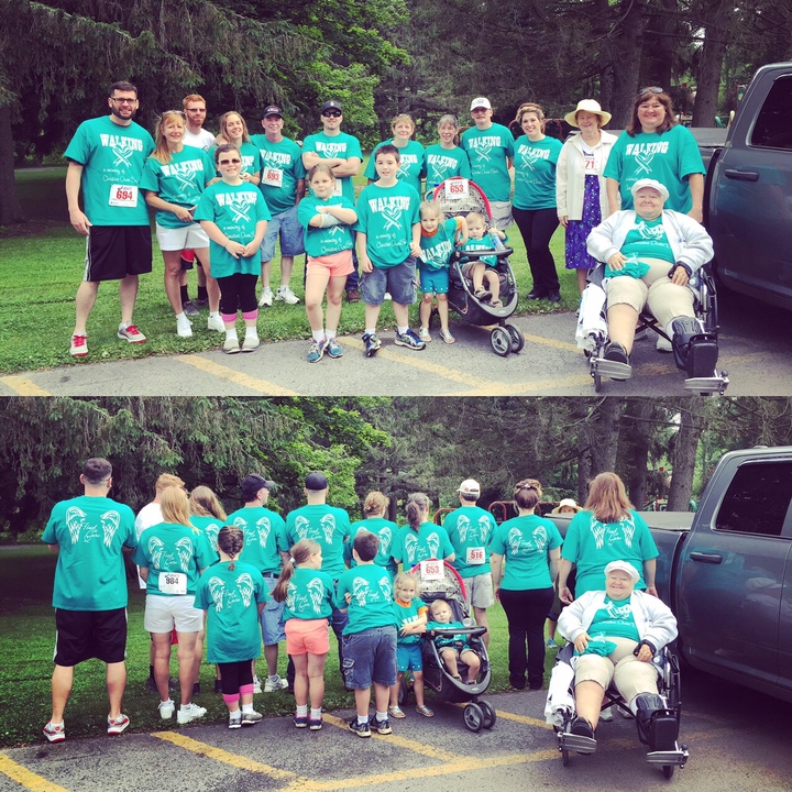 Teal There's A Cure T-Shirt Photo