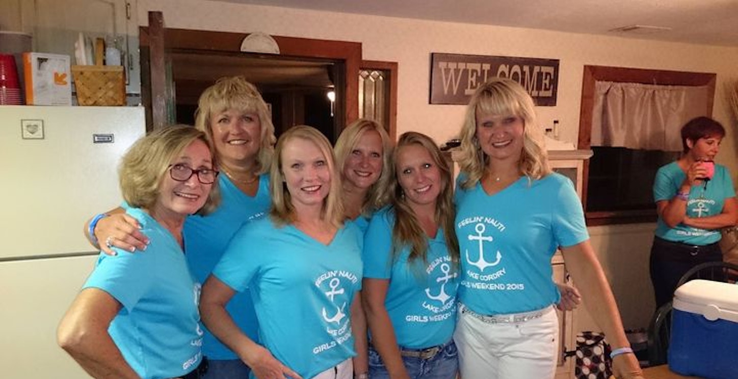 Girls Weekend At Lake Cordry T-Shirt Photo