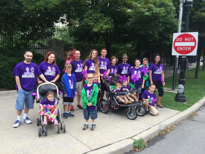 Team Gugliuzza Walk To End Alzheimer's T-Shirt Photo