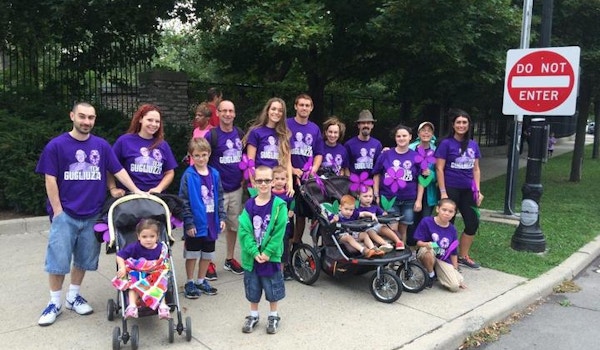 Team Gugliuzza Walk To End Alzheimer's T-Shirt Photo