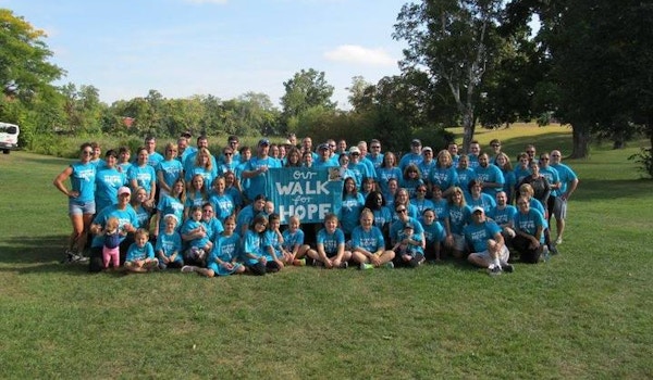 Picture of Our Walk For Hope Custom T-Shirt Design Our Walk For Hope T-Shirt Photo