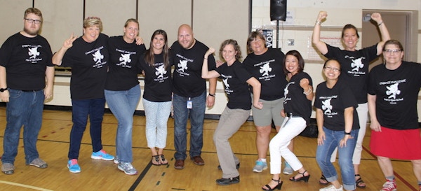Marcy Open School Staff Embracing Challenge T-Shirt Photo