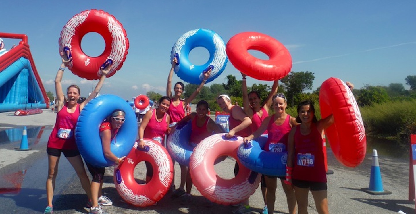 Picture of Team Mother Muckers Rocked Wipeout Nyc! Custom T-Shirt Design Team Mother Muckers Rocked Wipeout Nyc! T-Shirt Photo
