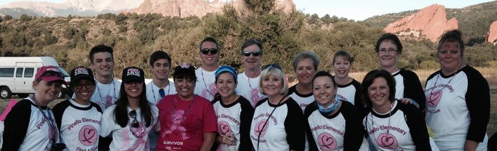 Race For A Cure At Garden Of The Gods T-Shirt Photo