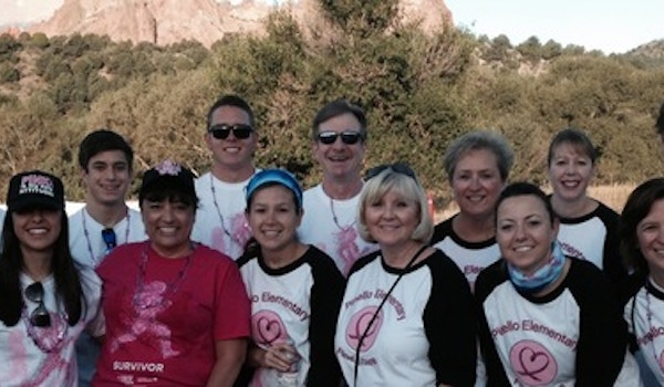 Race For A Cure At Garden Of The Gods T-Shirt Photo