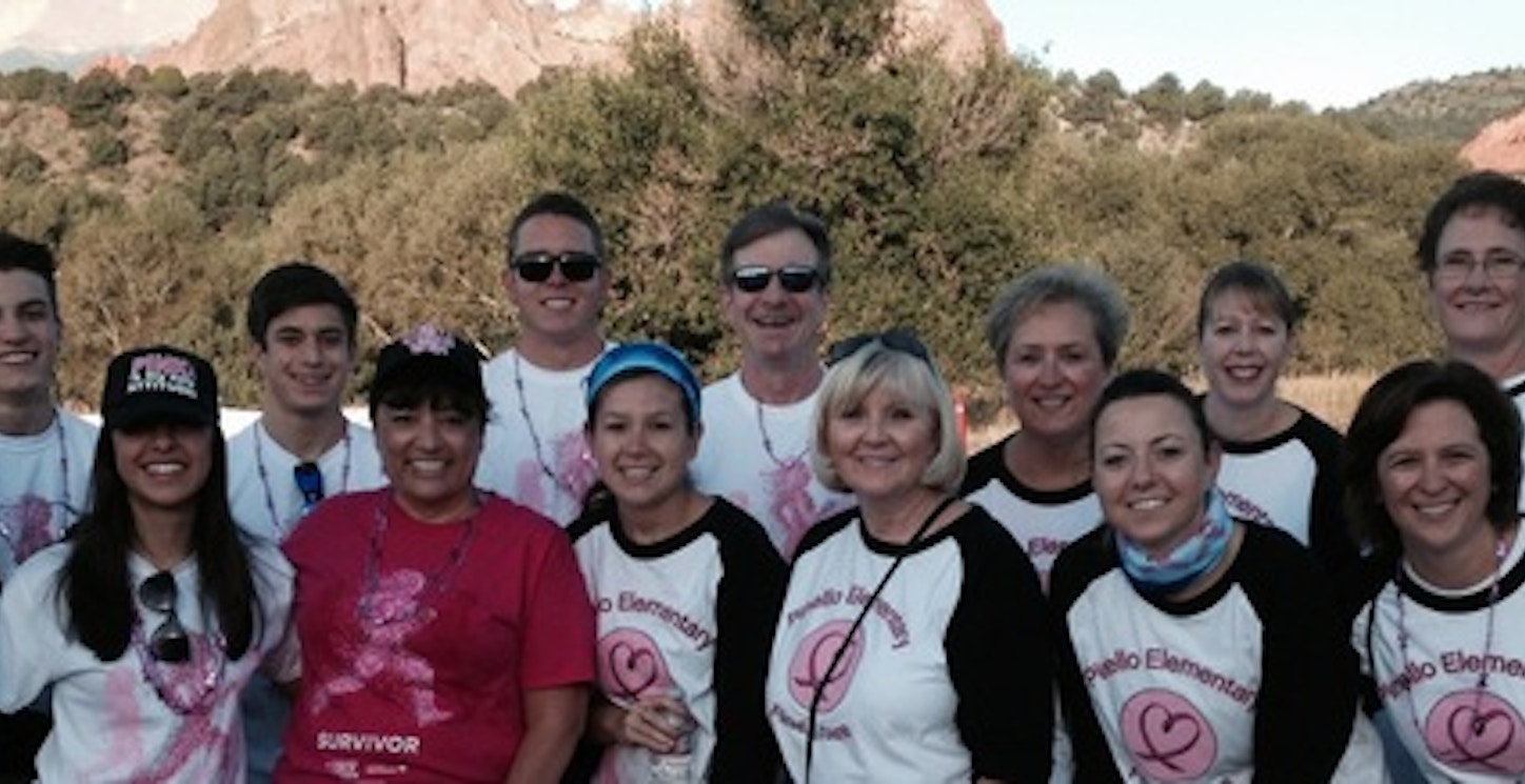 Race For A Cure At Garden Of The Gods T-Shirt Photo