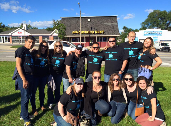 Small Group Of Work Friends  T-Shirt Photo