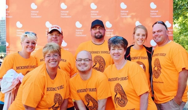 Mc Kinney Family Fighting Kidney Disease  T-Shirt Photo