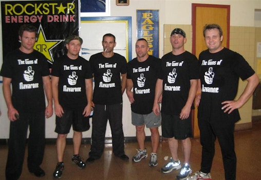 The Guns Of Navarone Dodgeball Team T-Shirt Photo