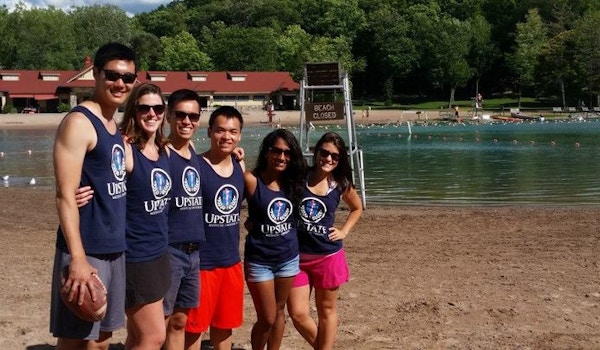 Picture of Upstate Medical Students Enjoying A Rare Day Off From Class Custom T-Shirt Design Upstate Medical Students Enjoying A Rare Day Off From Class T-Shirt Photo