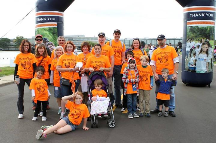 The Hen House Walking For The Jdrf T-Shirt Photo