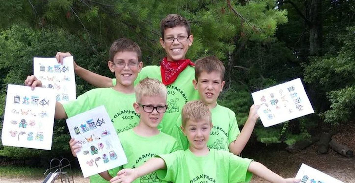 Camp Grampagramma Scavenger Hunt T-Shirt Photo