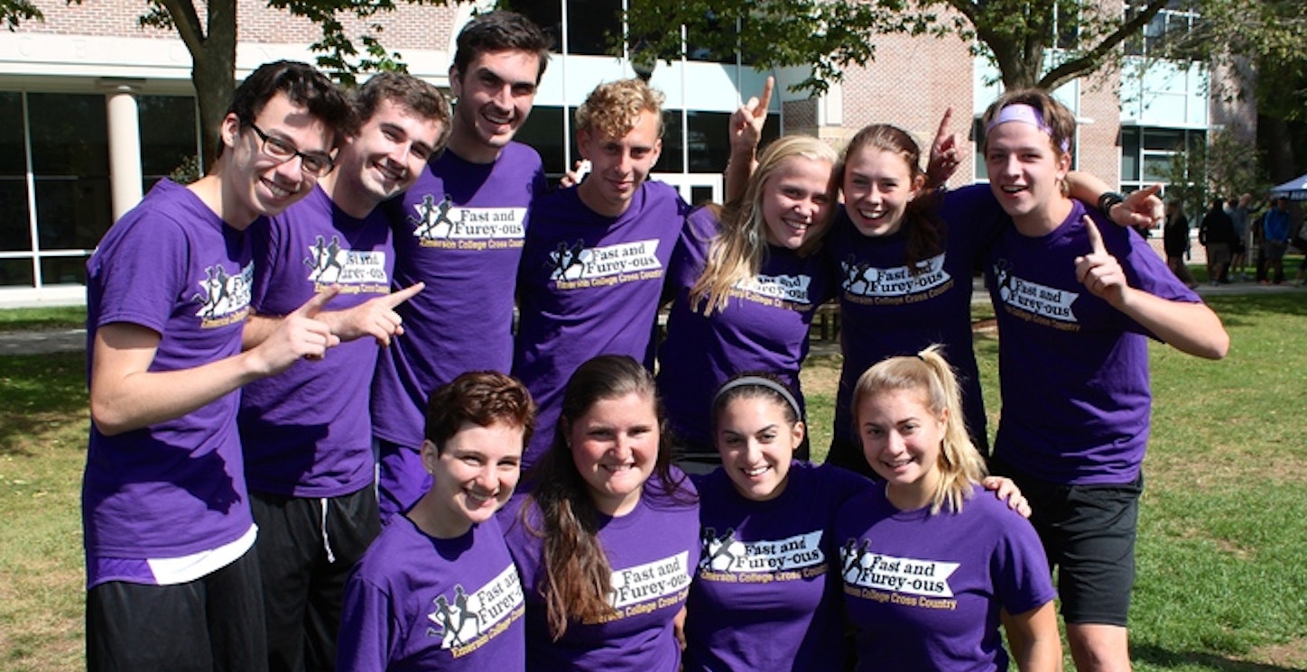 Emerson College Cross Country T-Shirt Photo