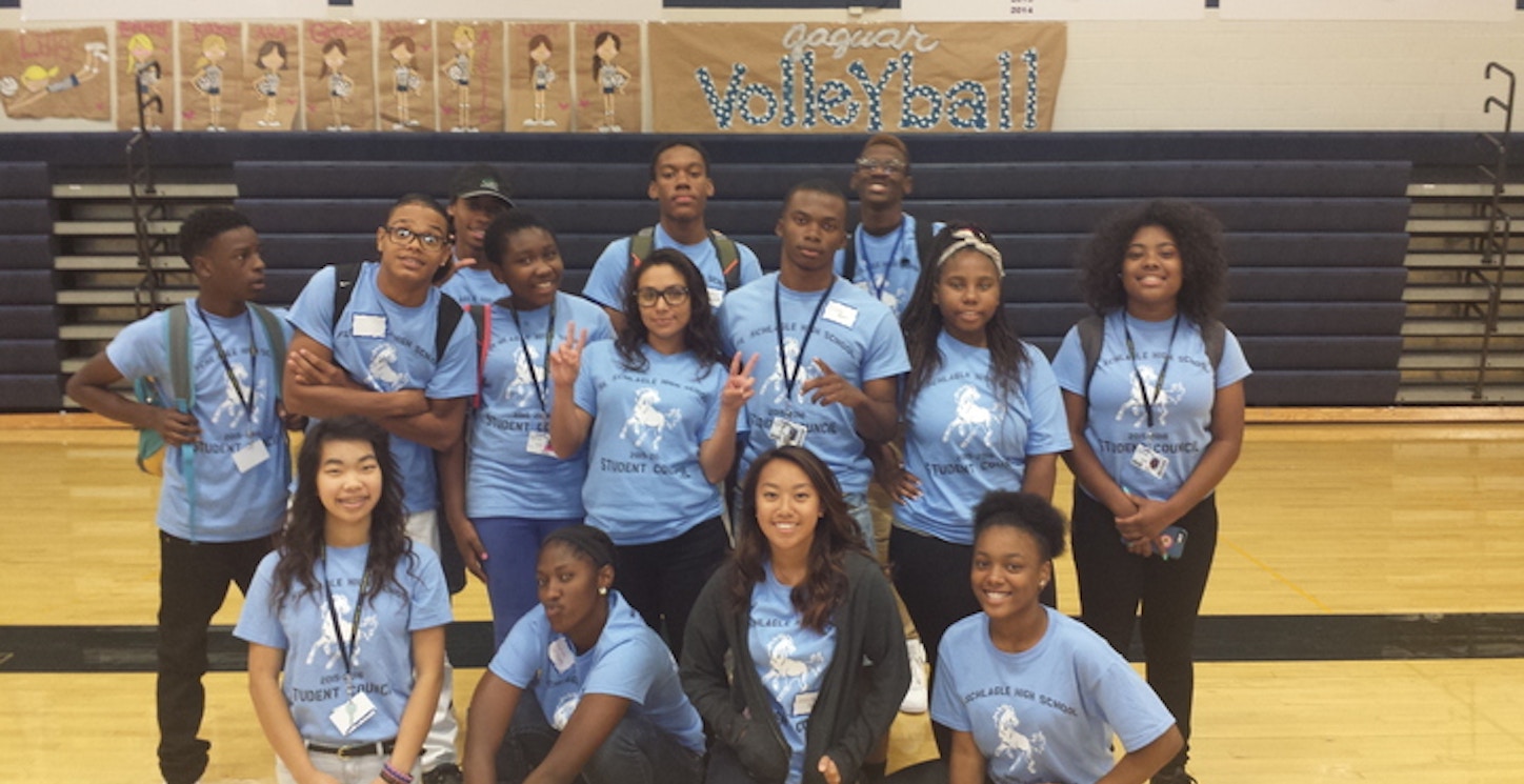 Student Leaders Of Fl Schlagle High School T-Shirt Photo
