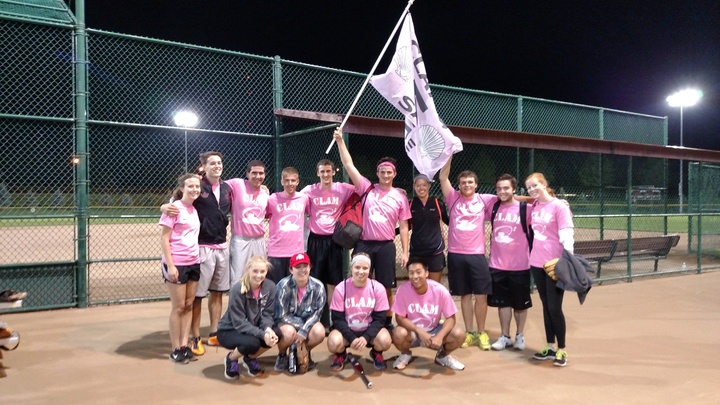 Clam Fam Takes Softball  T-Shirt Photo