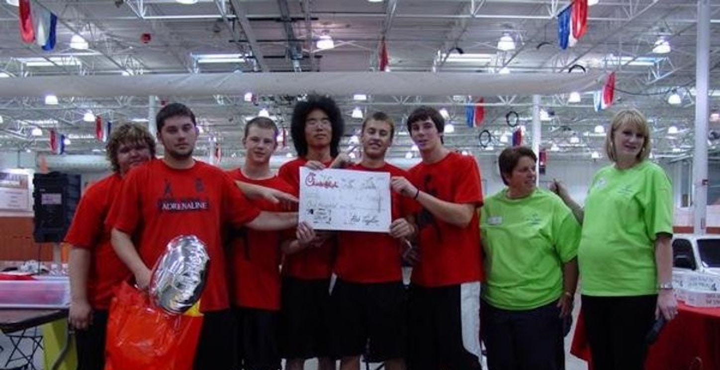 Picture of Adrenaline Rush Dodgeball Team Custom T-Shirt Design Adrenaline Rush Dodgeball Team T-Shirt Photo