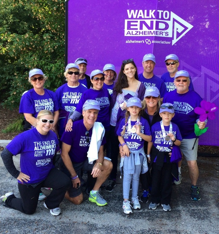 Alzheimer's Walk To End   Team Fore Patti T-Shirt Photo