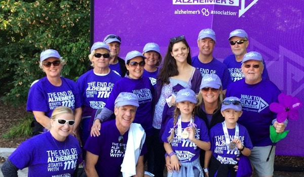 Alzheimer's Walk To End   Team Fore Patti T-Shirt Photo