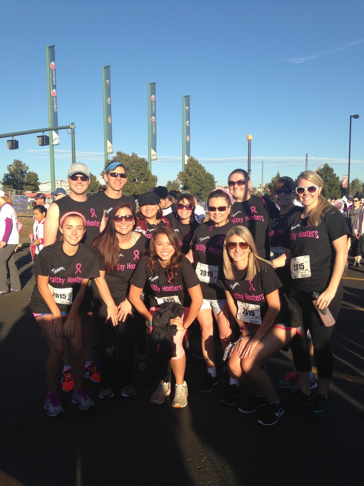 Team Healthy Hooters T-Shirt Photo