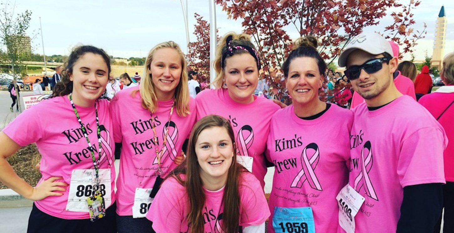 Picture of Susan G Komen Race For A Cure Custom T-Shirt Design Susan G Komen Race For A Cure T-Shirt Photo