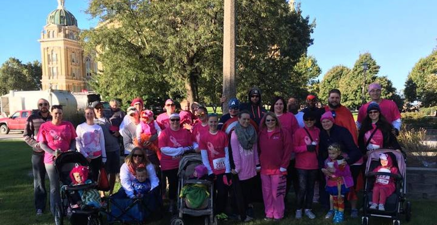 Sharleen's Superheroes Race For The Cure T-Shirt Photo