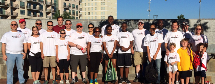 Aecom 2015 Heartwalk Team T-Shirt Photo
