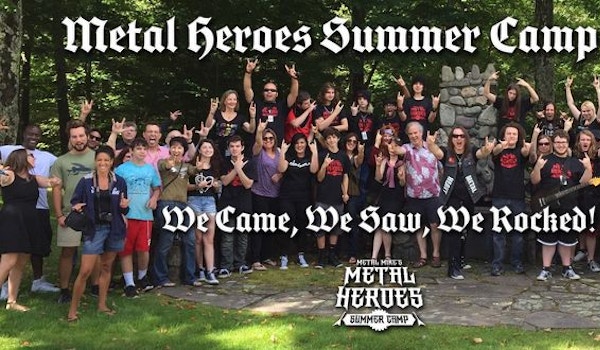 Picture of Metal Heroes Summer Camp Showing Some Custom Ink T Shirt Spirit! Custom T-Shirt Design Metal Heroes Summer Camp Showing Some Custom Ink T Shirt Spirit! T-Shirt Photo