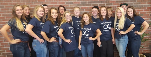 Lake Linden Yearbook Staff Rocks Custom Ink Shirts! T-Shirt Photo