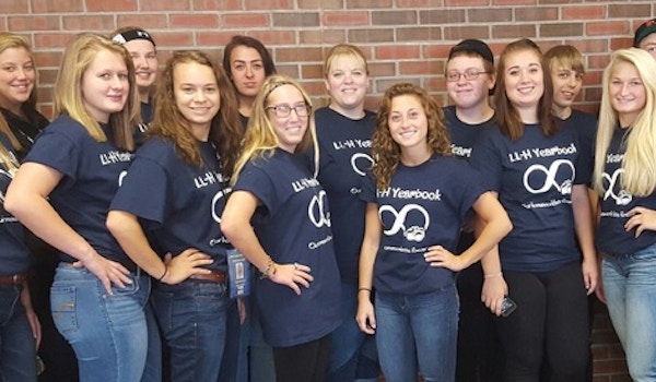 Lake Linden Yearbook Staff Rocks Custom Ink Shirts! T-Shirt Photo