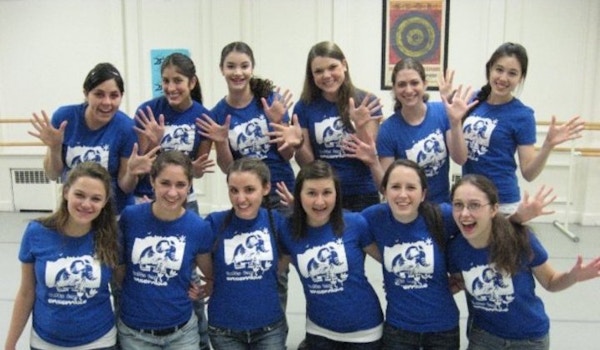 Picture of Tufts Tap Ensemble! Custom T-Shirt Design Tufts Tap Ensemble! T-Shirt Photo