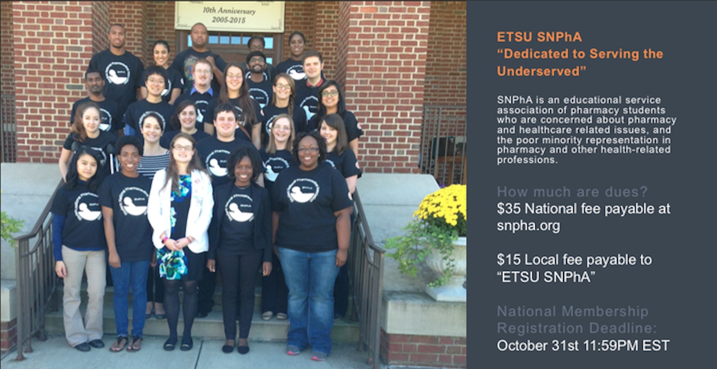 Etsu Sn Ph A: Dedicated To Serving The Underserved T-Shirt Photo