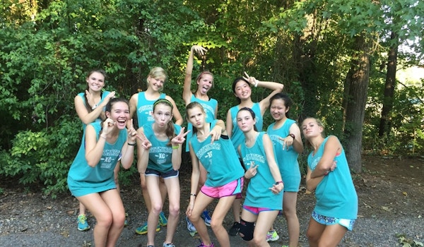 Picture of Cross Country Tank Tops Custom T-Shirt Design Cross Country Tank Tops T-Shirt Photo