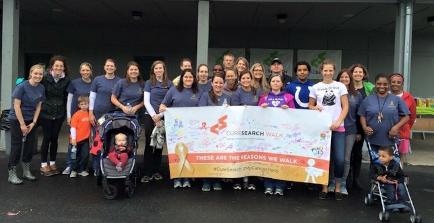 Picture of Cure Search Walk 2015 Custom T-Shirt Design Cure Search Walk 2015 T-Shirt Photo
