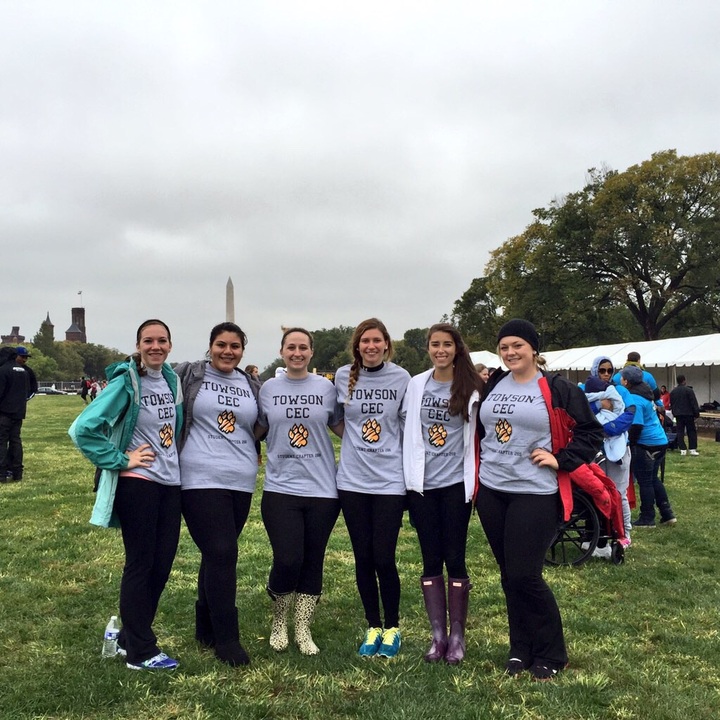 Towson Cec At Walk Now For Autism Speaks  T-Shirt Photo