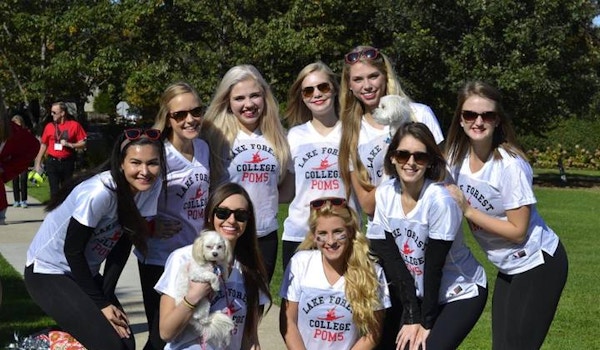 Lake Forest College Pommers Love Rocking Their Jerseys From Custom Ink! T-Shirt Photo