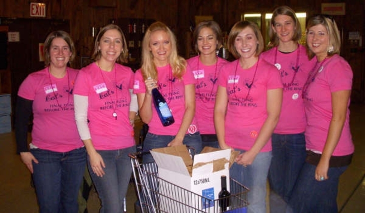 Cat's Bachelorette Party T-Shirt Photo