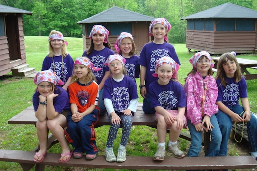 Girl Scouts Camping Trip T-Shirt Photo