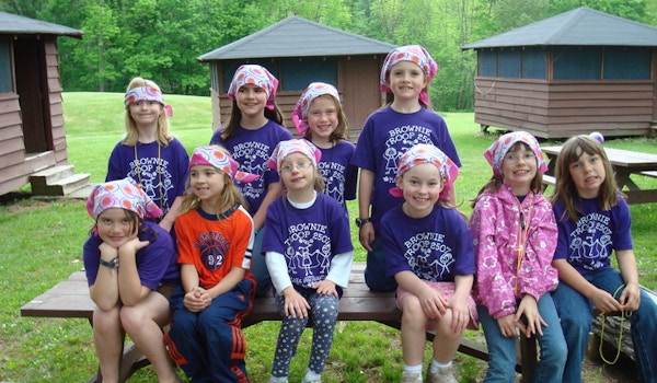 Girl Scouts Camping Trip T-Shirt Photo