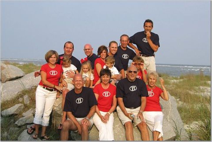 Gathering For The Big Group Picture T-Shirt Photo