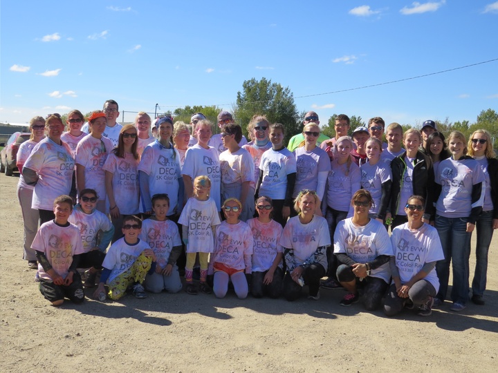 Evw Deca 5 K Color Run T-Shirt Photo